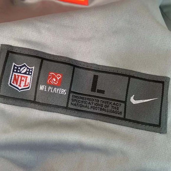 No. 87 Football Jersey NFL Kansas City Chiefs Chiefs Gray Travis Kelce - Picture 8 of 10